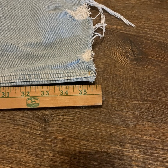 Light Blue Distressed Zara denim - Picture 9 of 12